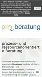 Mobile Screenshot of proberatung.ch